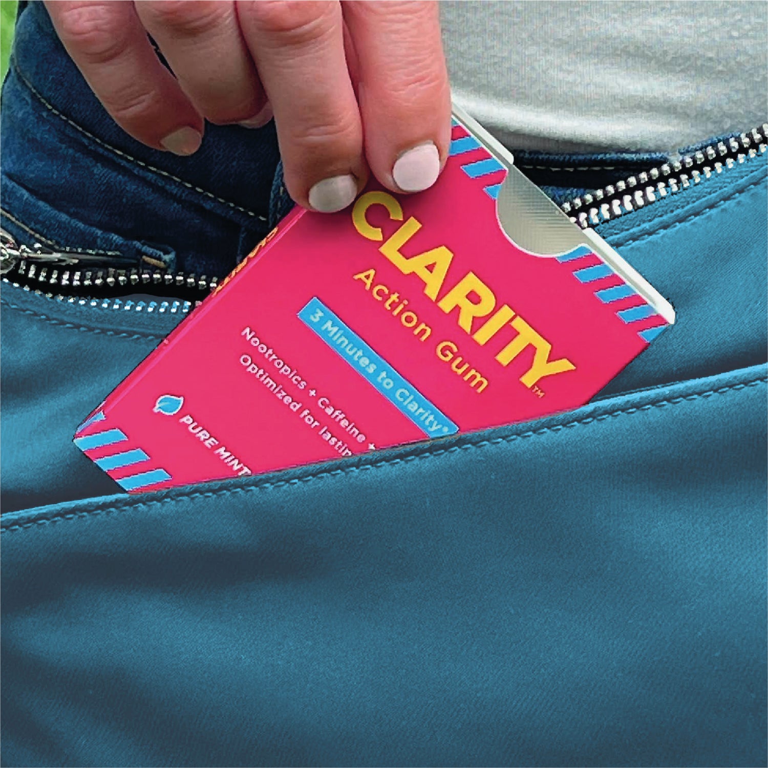 Clarity Gum – Pure Mint (60 Pieces)