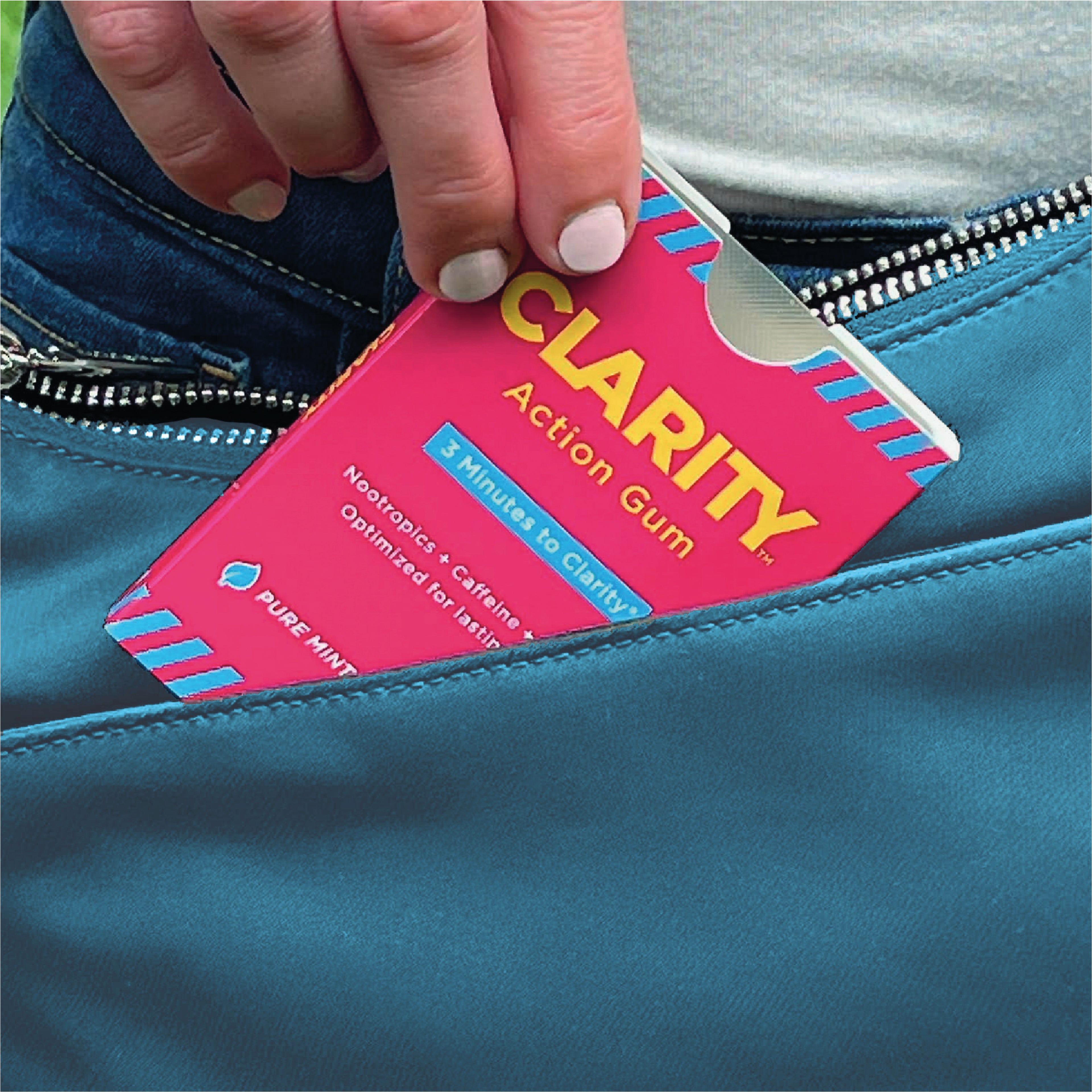 Clarity Gum – Pure Mint (60 Pieces)