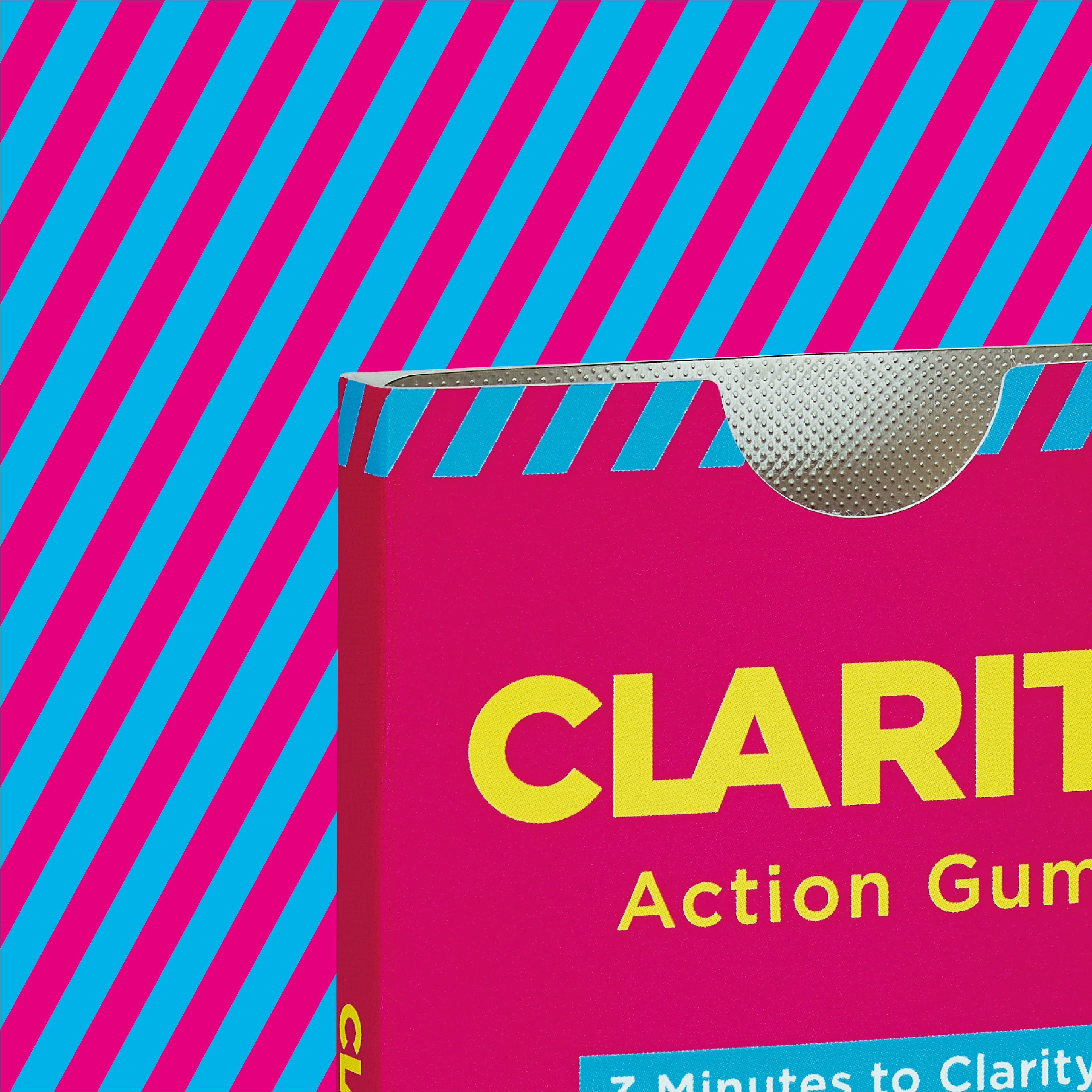 Clarity Gum – Pure Mint (60 Pieces)